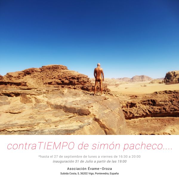 A exposición contra TIEMPO de Simón Pacheco xa luce en Évame Oroza