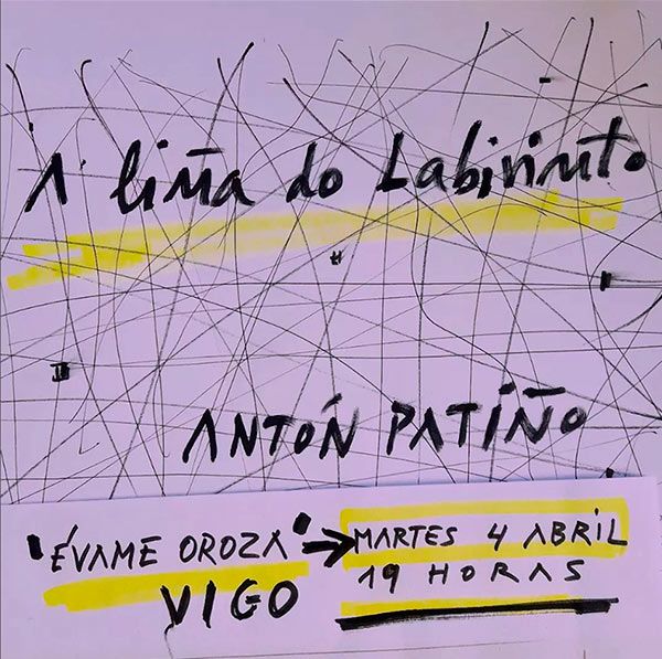 Exposición “A liña do labirinto”, de Antón Patiño